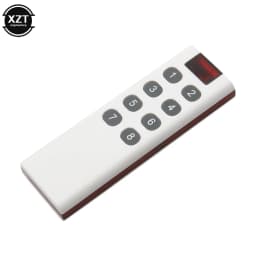 Universal RF 433MHz Wireless Learning Code Digital Remote Control Transmitter for Switch 1/2/3/4/6/8/10 Button 2262/EV1527