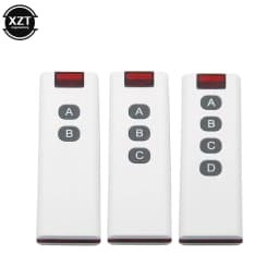 Universal RF 433MHz Wireless Learning Code Digital Remote Control Transmitter for Switch 1/2/3/4/6/8/10 Button 2262/EV1527