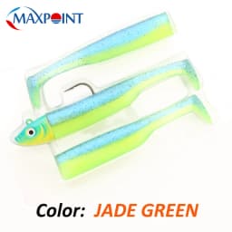 Hot-Sale Soft Lure Kit at 3+1 Jig Head and Soft Body 9cm Shad Blister Package 30g Set Bait Saltwater Fishing Baits Shad
