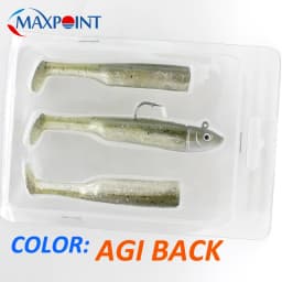 Hot-Sale Soft Lure Kit at 3+1 Jig Head and Soft Body 9cm Shad Blister Package 30g Set Bait Saltwater Fishing Baits Shad