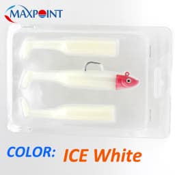 Hot-Sale Soft Lure Kit at 3+1 Jig Head and Soft Body 9cm Shad Blister Package 30g Set Bait Saltwater Fishing Baits Shad