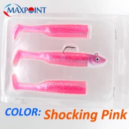 Hot-Sale Soft Lure Kit at 3+1 Jig Head and Soft Body 9cm Shad Blister Package 30g Set Bait Saltwater Fishing Baits Shad