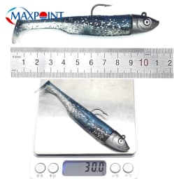 Hot-Sale Soft Lure Kit at 3+1 Jig Head and Soft Body 9cm Shad Blister Package 30g Set Bait Saltwater Fishing Baits Shad