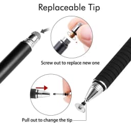 Disc Stylus pen Touch Screen Capacitive pen For Iphone /Ipad/Android Smartphones High-Precision Multi-Function Pen