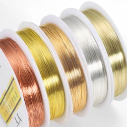 1Roll Gold Color Copper Wire 0.2/0.3/0.4/0.5/0.6/0.7/0.8/1.0mm Beading Cord DIY for Jewelry Making Accessories Wholesale