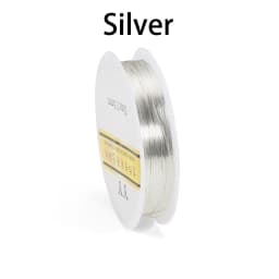 1Roll Gold Color Copper Wire 0.2/0.3/0.4/0.5/0.6/0.7/0.8/1.0mm Beading Cord DIY for Jewelry Making Accessories Wholesale