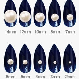 20-1000PCS Half Flatback Imitation Pearls Beads White/Beige Round Loose Pearl Bead for DIY Craft Jewelry Scrapbooking 2/4/8-16mm
