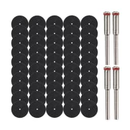 CMCP 32mm Abrasive Cutting Disc With Mandrels Grinding Wheels For Dremel Accesories Metal Cutting Rotary Tool Saw Blade