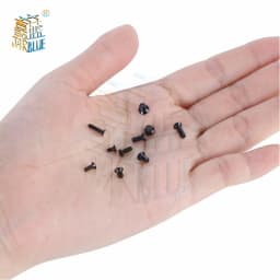 250Pcs/500Pcs M2 M2.5 M3 KM Screw Flat Head Phillips Screws Laptop Notebook Screws Set Kit for Computer Small Screw