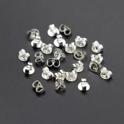 50pcs/pack 925 Sterling Silver Earrings Back Earring Stopper Findings For Stud Earrings Clasp DIY Jewelry Making Findings