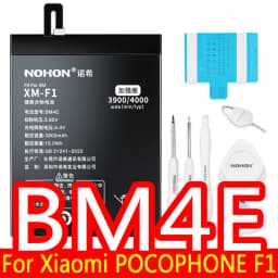 NOHON BN57 BM4J BM3L BM4E BM3M BM3E BN4A BN46 Battery For Xiaomi Mi 9T Pro 8 Lite 9 SE 11 POCO X3 NFC F1 Redmi Note 10 9 8 Pro 7