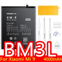 NOHON BN57 BM4J BM3L BM4E BM3M BM3E BN4A BN46 Battery For Xiaomi Mi 9T Pro 8 Lite 9 SE 11 POCO X3 NFC F1 Redmi Note 10 9 8 Pro 7
