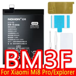 NOHON BN57 BM4J BM3L BM4E BM3M BM3E BN4A BN46 Battery For Xiaomi Mi 9T Pro 8 Lite 9 SE 11 POCO X3 NFC F1 Redmi Note 10 9 8 Pro 7