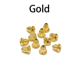 50-200pcs/lot Earring Studs Backs Stopper Scrolls Ear Findings DIY Blocked caps Earring Backs Stoppers Ear Accessories Supplies