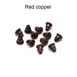 50-200pcs/lot Earring Studs Backs Stopper Scrolls Ear Findings DIY Blocked caps Earring Backs Stoppers Ear Accessories Supplies