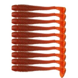 10pcs/lot Classic Tail Soft lure Saturn Worm 0.6g/ 5.2cm Glow in Dark Silicone Lure Jig Head Soft Baits Carp Bass Fishing Peche