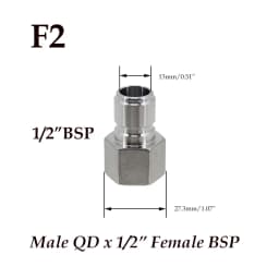 Homebrew Beer Quick Disconnect 304 Stainless Steel Ball Lock Style Free Shipping