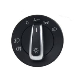 Chrome Headlight Switch+Power Window Master Switch For VW Golf 5 6 Mk5 6 Jetta 5 6 Passat B6 Touran SEAT 5ND941431B 5ND959855