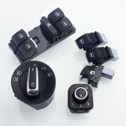 Chrome Headlight Switch+Power Window Master Switch For VW Golf 5 6 Mk5 6 Jetta 5 6 Passat B6 Touran SEAT 5ND941431B 5ND959855