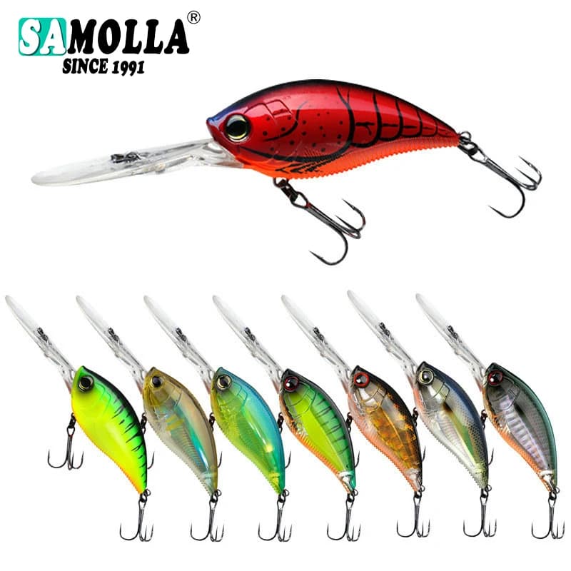 2023 Crankbait Fishing Lure Rock Bait Weights 11.4cm 21g Trolling Saltwater Lures Whoppers Trolling Lure Crank Bait Fake Fish