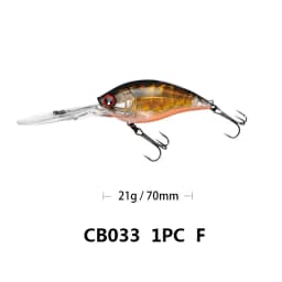2023 Crankbait Fishing Lure Rock Bait Weights 11.4cm 21g Trolling Saltwater Lures Whoppers Trolling Lure Crank Bait Fake Fish