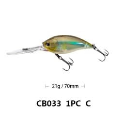 2023 Crankbait Fishing Lure Rock Bait Weights 11.4cm 21g Trolling Saltwater Lures Whoppers Trolling Lure Crank Bait Fake Fish