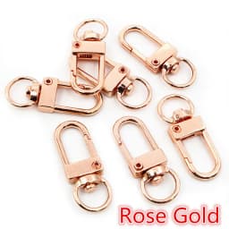 10pcs/lot Lock Shaped Snap Lobster Clasp Hooks Gold Silver Plated DIY Jewelry Making Findings for Keychain Neckalce Bracelet