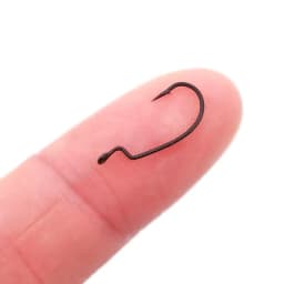New 10pcs mini Style Soft Worm Hooks High Carbon Steel Wide Super Lock Fishhooks Lure Softjerk Rockfishing Fishing Tackle