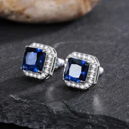 Huitan Gorgeous Green Cubic Zirconia Stud Earrings for Women Noble Wedding Party Earring Nice Birthday Gift Lady Fashion Jewelry