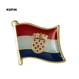 32 Team Qatar Flag Metal Lapel Pin Flag Pin Badge