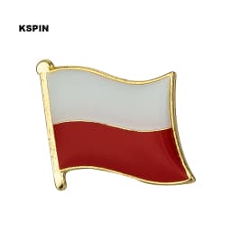 32 Team Qatar Flag Metal Lapel Pin Flag Pin Badge
