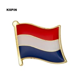 32 Team Qatar Flag Metal Lapel Pin Flag Pin Badge