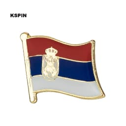 32 Team Qatar Flag Metal Lapel Pin Flag Pin Badge