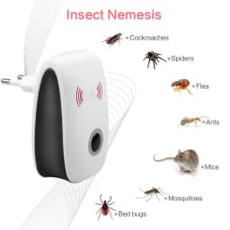 1/2/4/6 Pcs Ultrasound Pest Insect Reject Insect Rats Spiders Mosquito Killer Mouse Cockroach Repeller Device Pest Controller