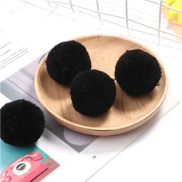 50mm Pom Piel Soft Pompones Fluffy Plush Crafts DIY Pom Pompoms Ball Furball Home Decor Dress Jewelry Scarf Sewing Accessories