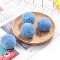 50mm Pom Piel Soft Pompones Fluffy Plush Crafts DIY Pom Pompoms Ball Furball Home Decor Dress Jewelry Scarf Sewing Accessories