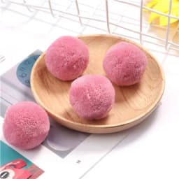 50mm Pom Piel Soft Pompones Fluffy Plush Crafts DIY Pom Pompoms Ball Furball Home Decor Dress Jewelry Scarf Sewing Accessories