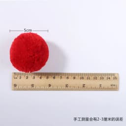50mm Pom Piel Soft Pompones Fluffy Plush Crafts DIY Pom Pompoms Ball Furball Home Decor Dress Jewelry Scarf Sewing Accessories