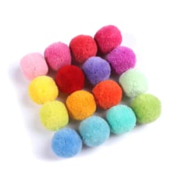 50mm Pom Piel Soft Pompones Fluffy Plush Crafts DIY Pom Pompoms Ball Furball Home Decor Dress Jewelry Scarf Sewing Accessories