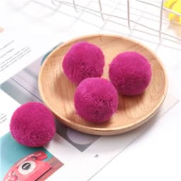 50mm Pom Piel Soft Pompones Fluffy Plush Crafts DIY Pom Pompoms Ball Furball Home Decor Dress Jewelry Scarf Sewing Accessories