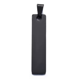 10PCS Rectangle Dog Tag Stainless Steel Pendant Necklace Military Soldiers Metal Stamping Blanks Tags Wholesale