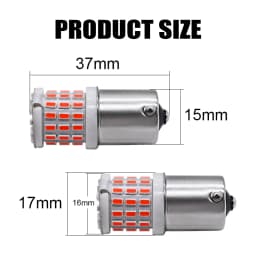 1PCS Py21w Ba15s P21w Led 1156 Bau15s Bulb Canbus 1157 Led Bay15d P21/5w Car Turn Signal Lamp Brake Backup Light 24V