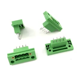 5sets KF2EDGWB 5.08 2/3/4/5/6/7/8/9/10/12Pin Wall Terminal Plug Type 5.08mm Pitch Connector Pcb Screw Terminal Block