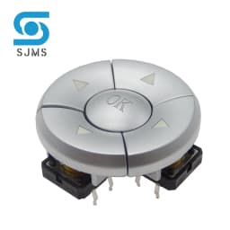 1 set A14 cap 5 way direction Combination switch B3F-4055 with Arrow OK button SMD 12*12*7.3mm Micro Tactile Tact Taster