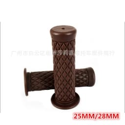 Retro Classic Motorbike Grips Handle Bar Vintage Scooter Accessories for Harley Yamaha Motorcycle Handlebar Cafe Racer Moto Grip