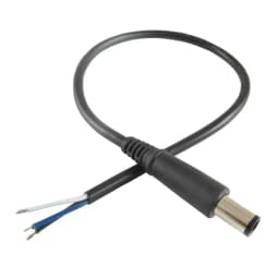 1pc DC Tip 7.4mm X 5.0mm Male Plug Connector Cable Cord For DELL HP Replacement 30cm/1ft