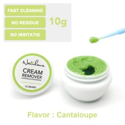 NATUAHANA Eyelash Glue Remover Cream Fast-Acting Lash Extension Adhesive Remover Painless Professional Salon Makeup Tools