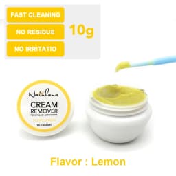 NATUAHANA Eyelash Glue Remover Cream Fast-Acting Lash Extension Adhesive Remover Painless Professional Salon Makeup Tools