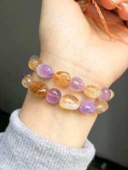 6-8mm Natural Irregular Yellow Citrines Quartz Crystal Stone Beads Loose Spacer Beads For Jewelry Making DIY Bracelet 15"Inches