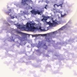 Matte White Transparent Crystal 10mm Five-finger Flower Sequins Paillettes Sewing Wedding Craft Women Garments Accessories 10g